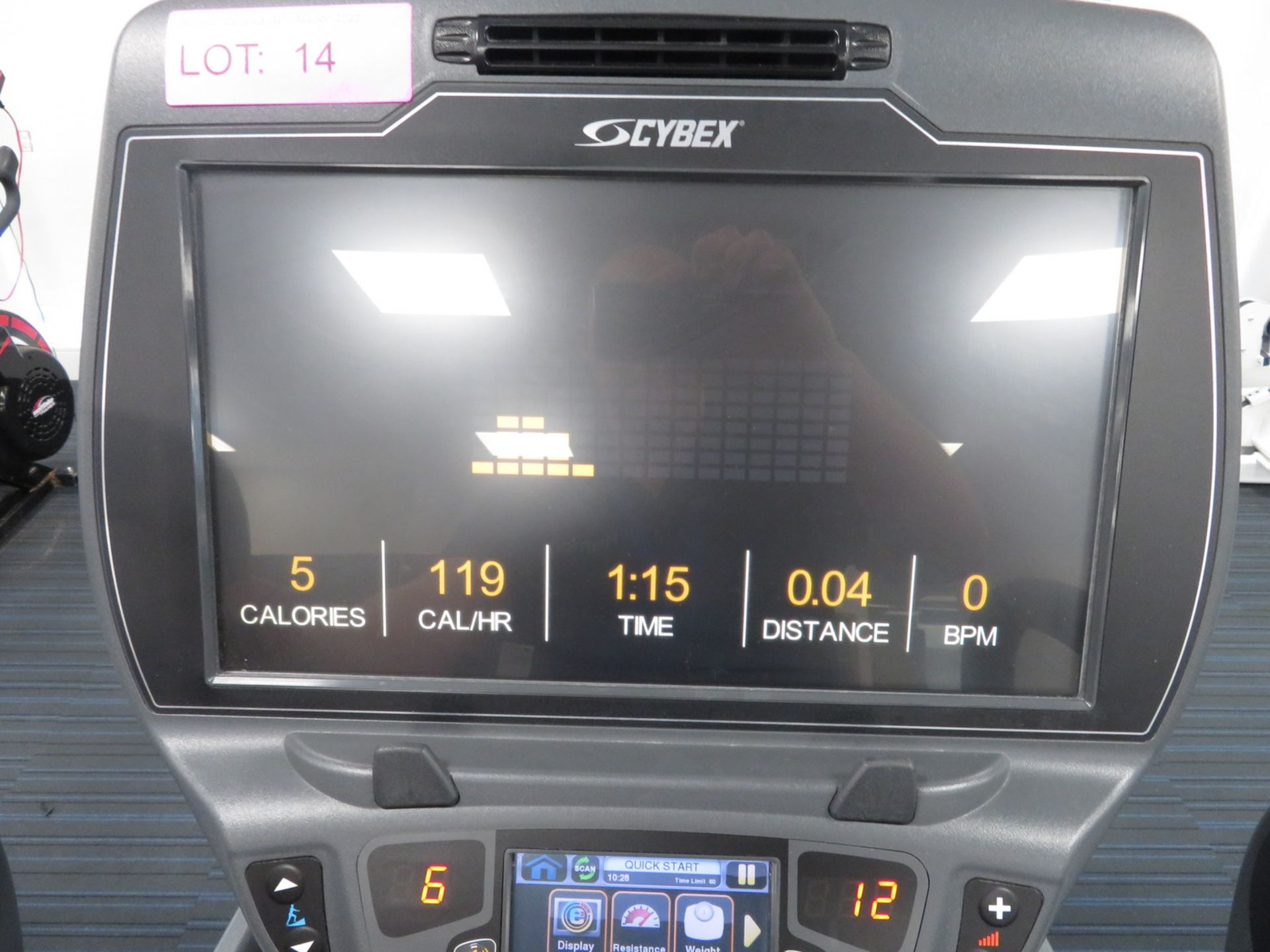 Cybex Arc Trainer Model: 772AT. Working Condition With TV Display Monitor. - Image 8 of 11