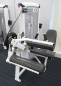 Cybex Seated Leg Curl Model: 12061. 67.5kg Weight Stack. Dimensions: 110x155x160cm (LxDxH)