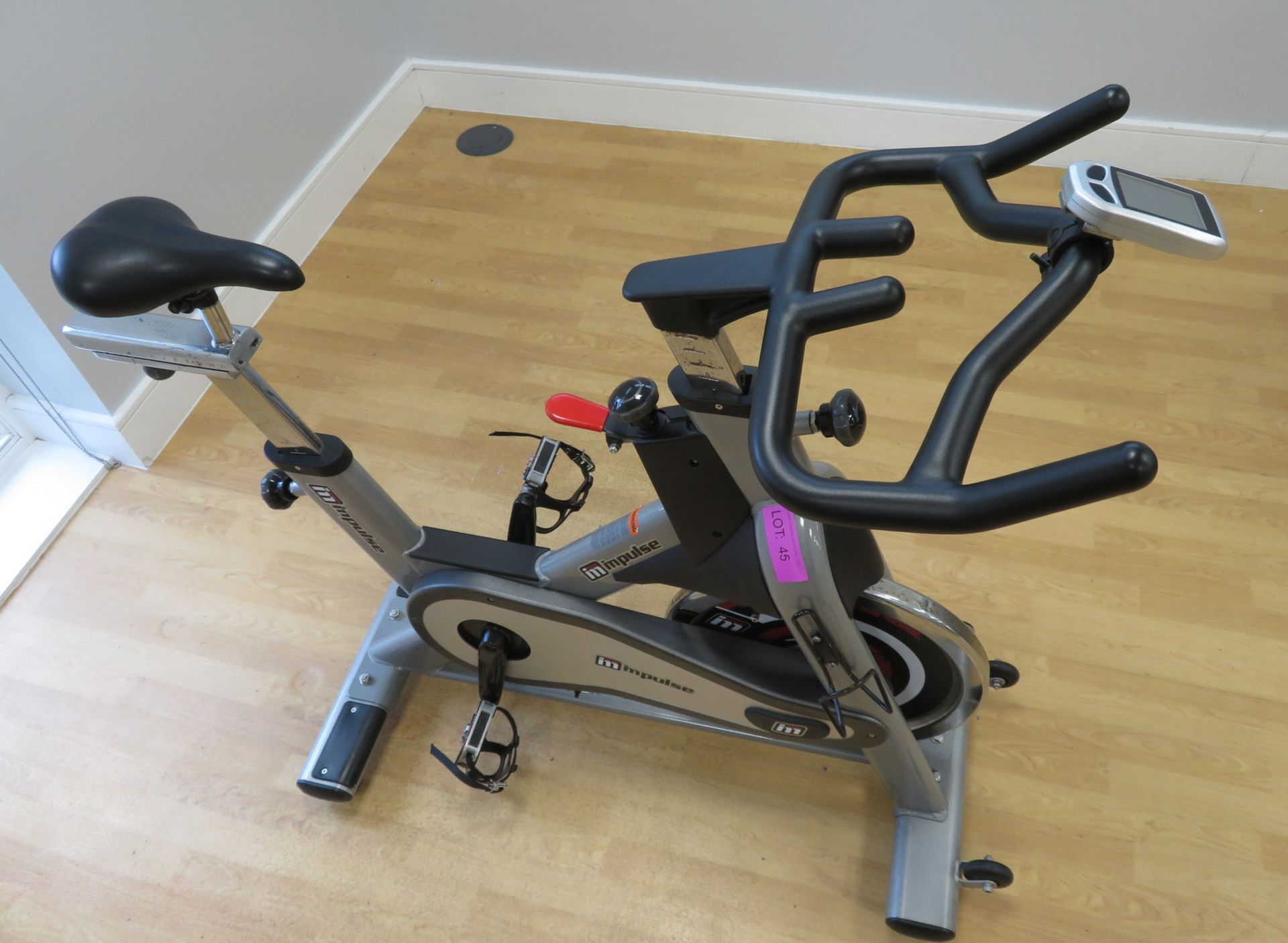 Impulse Model: PS300D Spin Bike With Digital Console. Adjustable Seat & Handle Bars. - Image 3 of 11