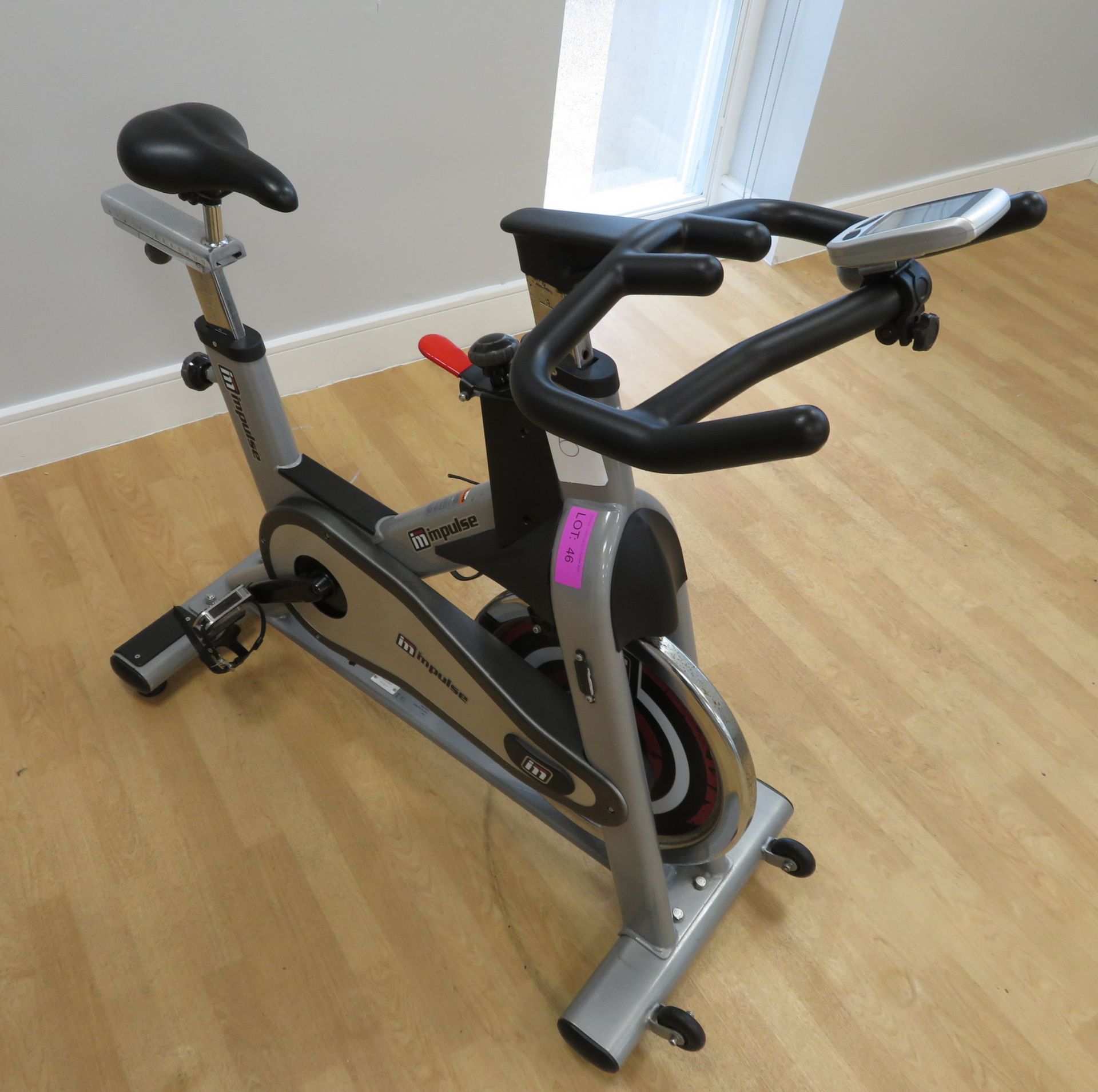 Impulse Model: PS300D Spin Bike With Digital Console. Adjustable Seat & Handle Bars. - Image 2 of 10