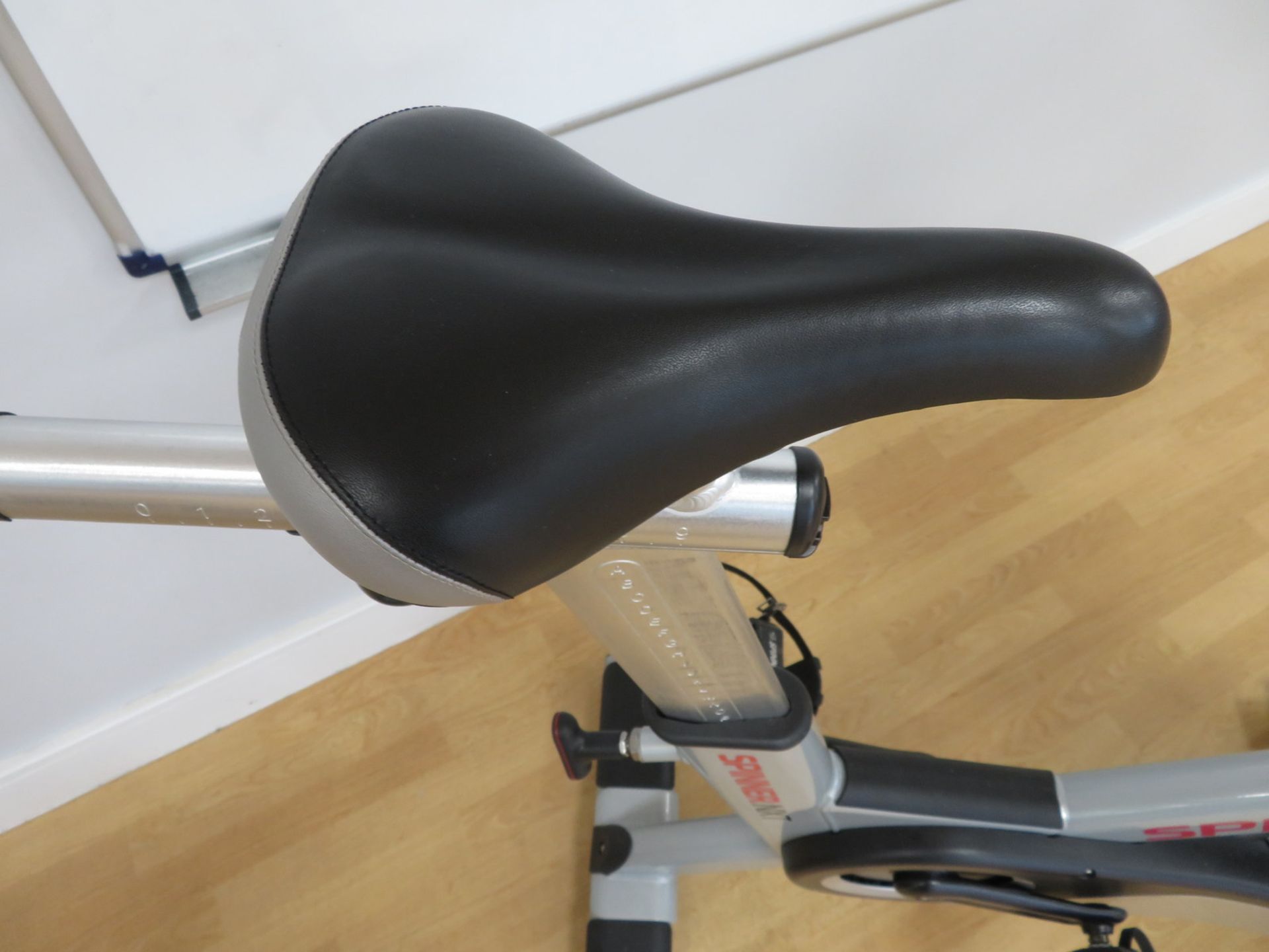 Star Trac Model: NXT Spinner Spin Bike. Adjustable Seat & Handle Bars. Dimensions: 120x53x - Image 7 of 10