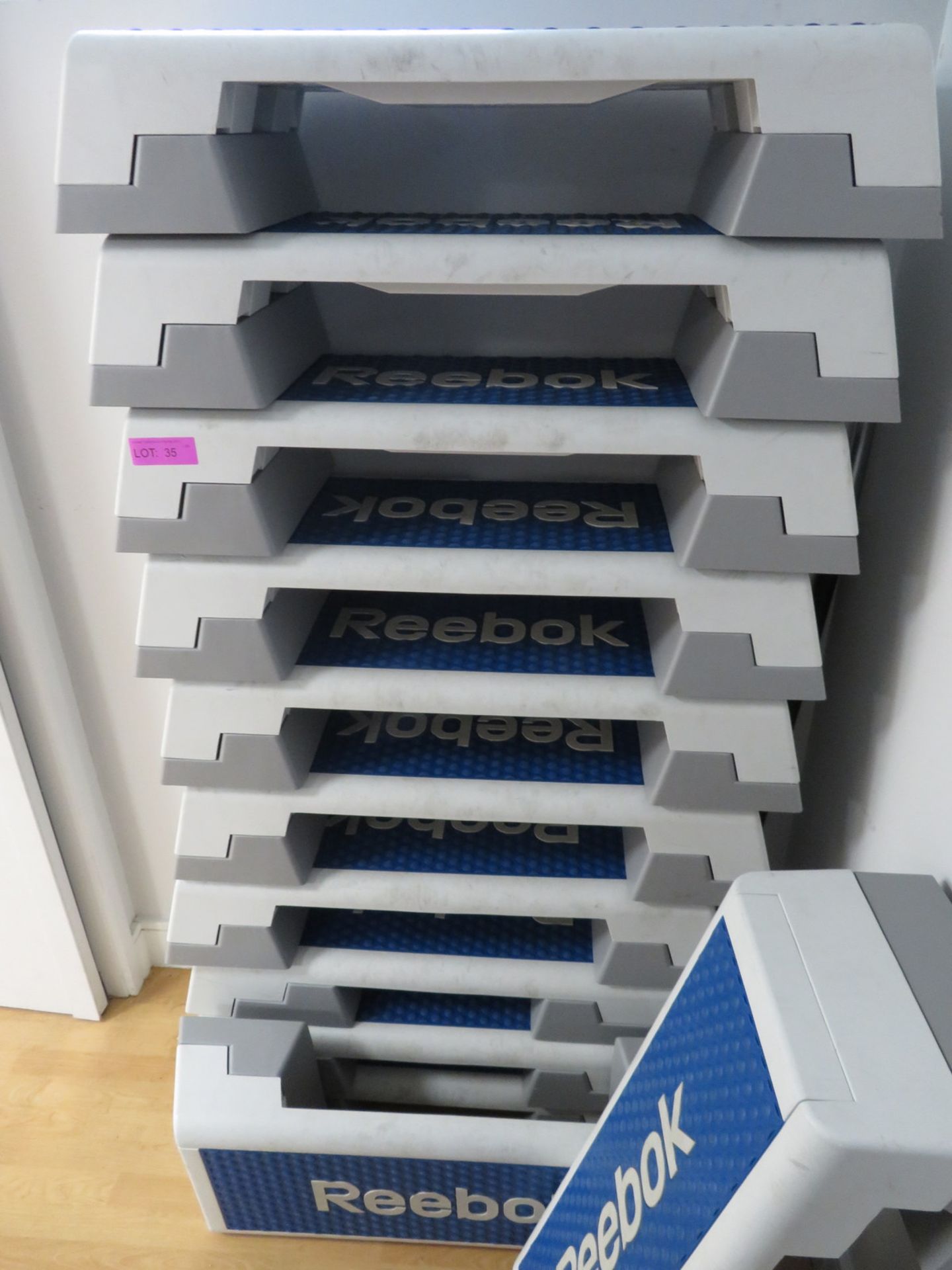12x Reebok Studio Step Boxes. - Image 4 of 4