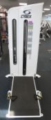 Cybex Bravo Lift Model: 18030. 90.7kg Weight Stack. Dimensions: 120x180x210cm (LxDxH)