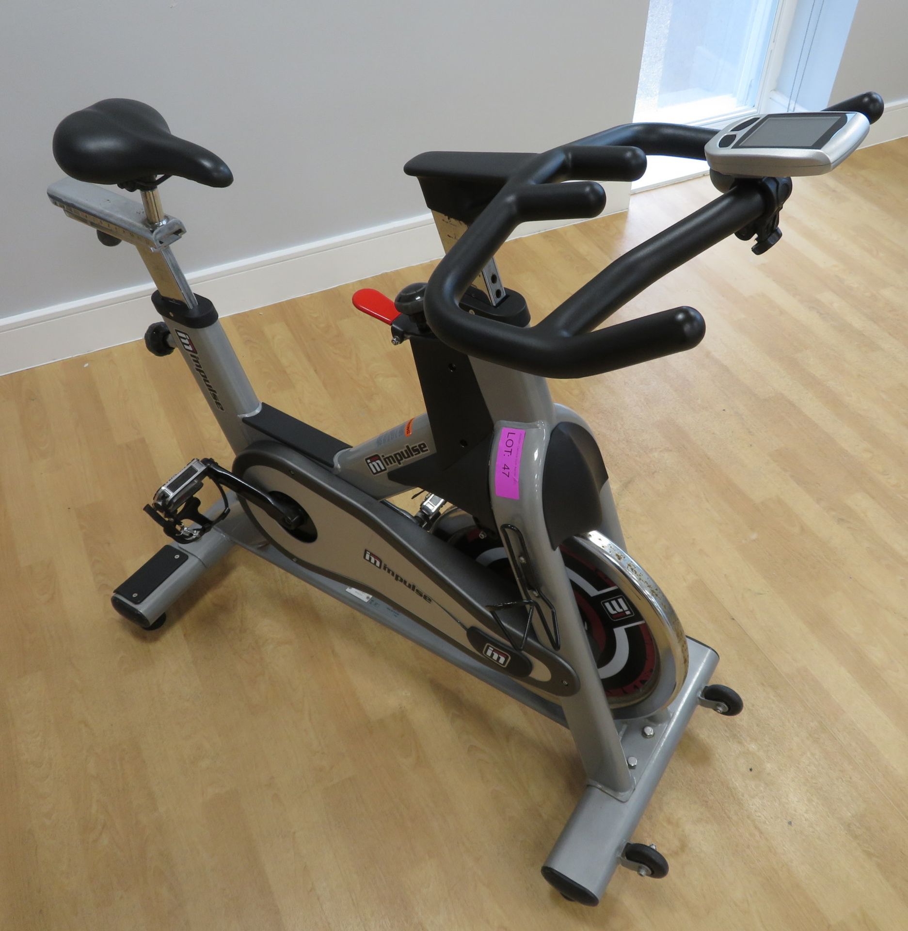 Impulse Model: PS300D Spin Bike With Digital Console. Adjustable Seat & Handle Bars. - Image 2 of 11