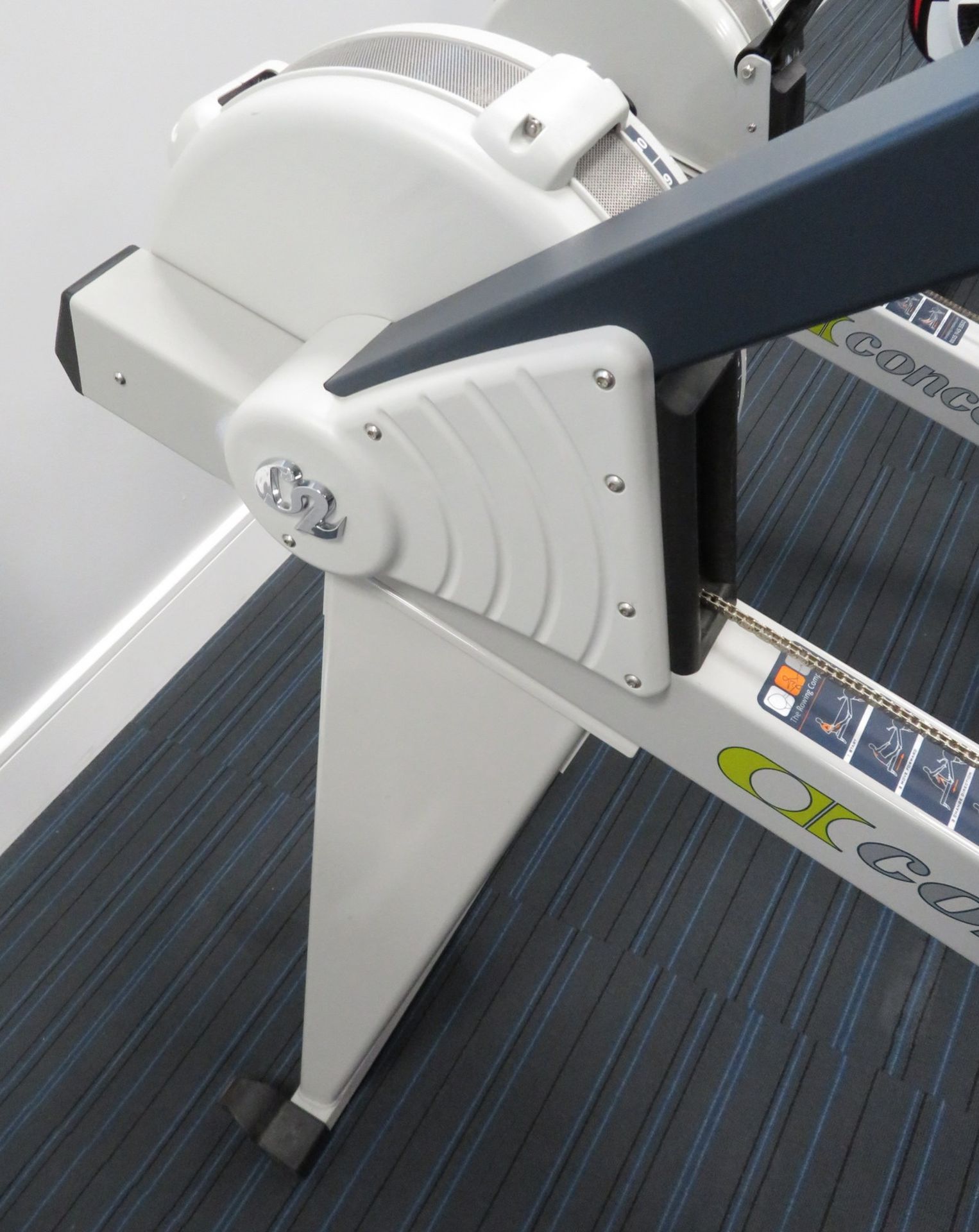 Concept 2 Indoor Rower Model E, Complete With PM4 Display Console. - Image 9 of 10