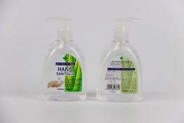 1512x Sergio 75% Alcohol Anti bacterial hand sanitiser, aleo vera extract with pump top 2