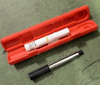 Snap-on Micrometer Click Torque Wrench - Socket Head Missing