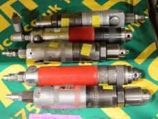 5x Desoutter Pneumatic Drills