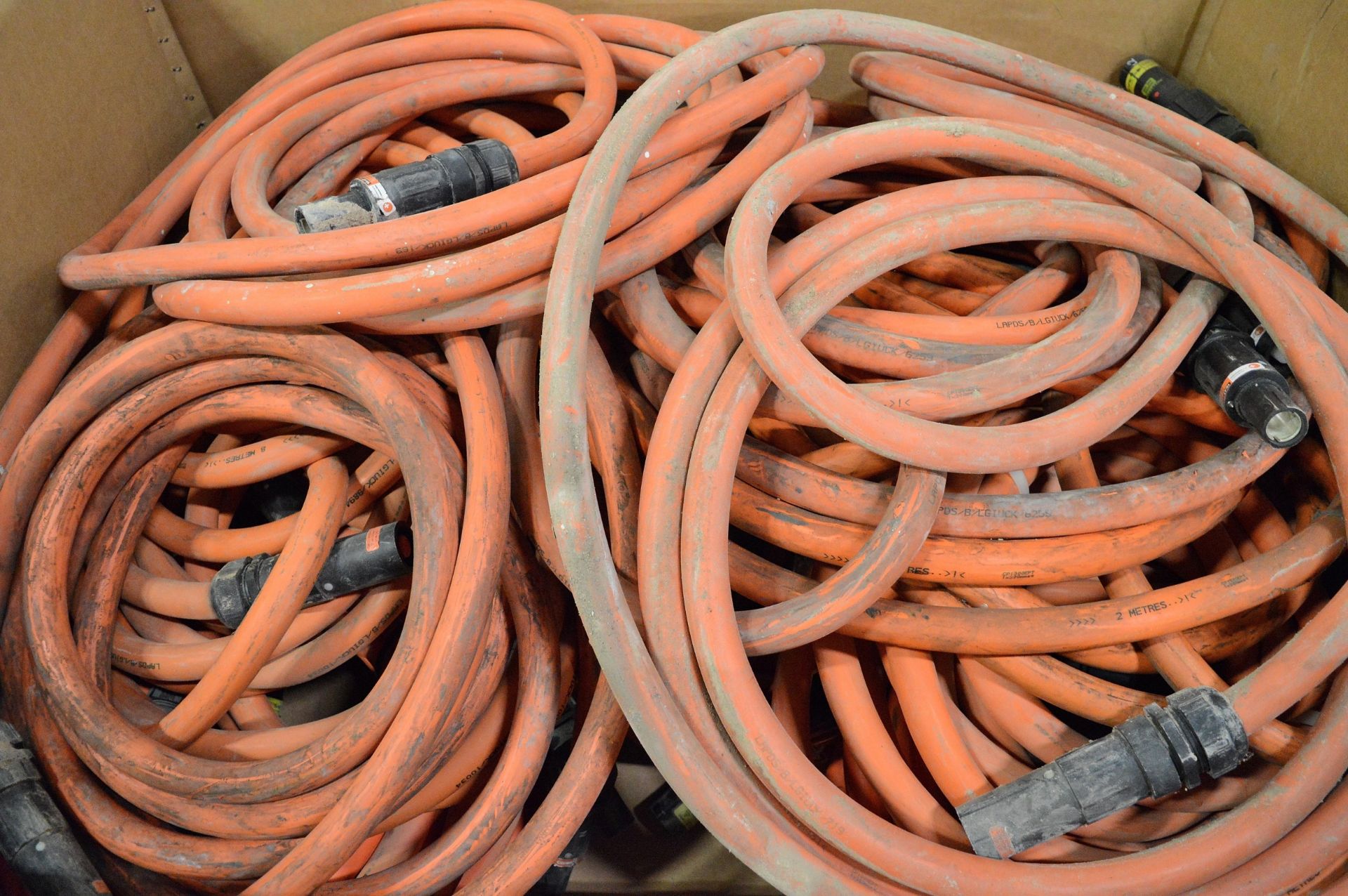 20x Various Lengths 300mm2 Orange Cable GUI Connection Kit - Image 2 of 2