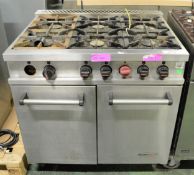 Bartlett 6 Burner Range Cooker - Spares or repair