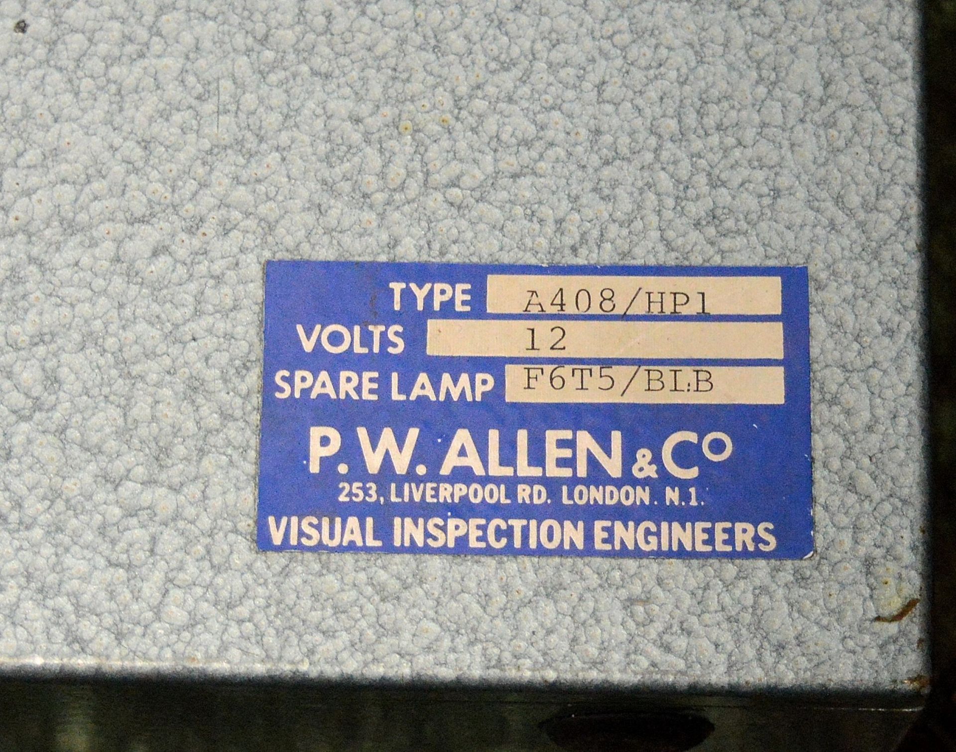 Allen Ultra-Violet Light Unit 12v DC - Image 2 of 3
