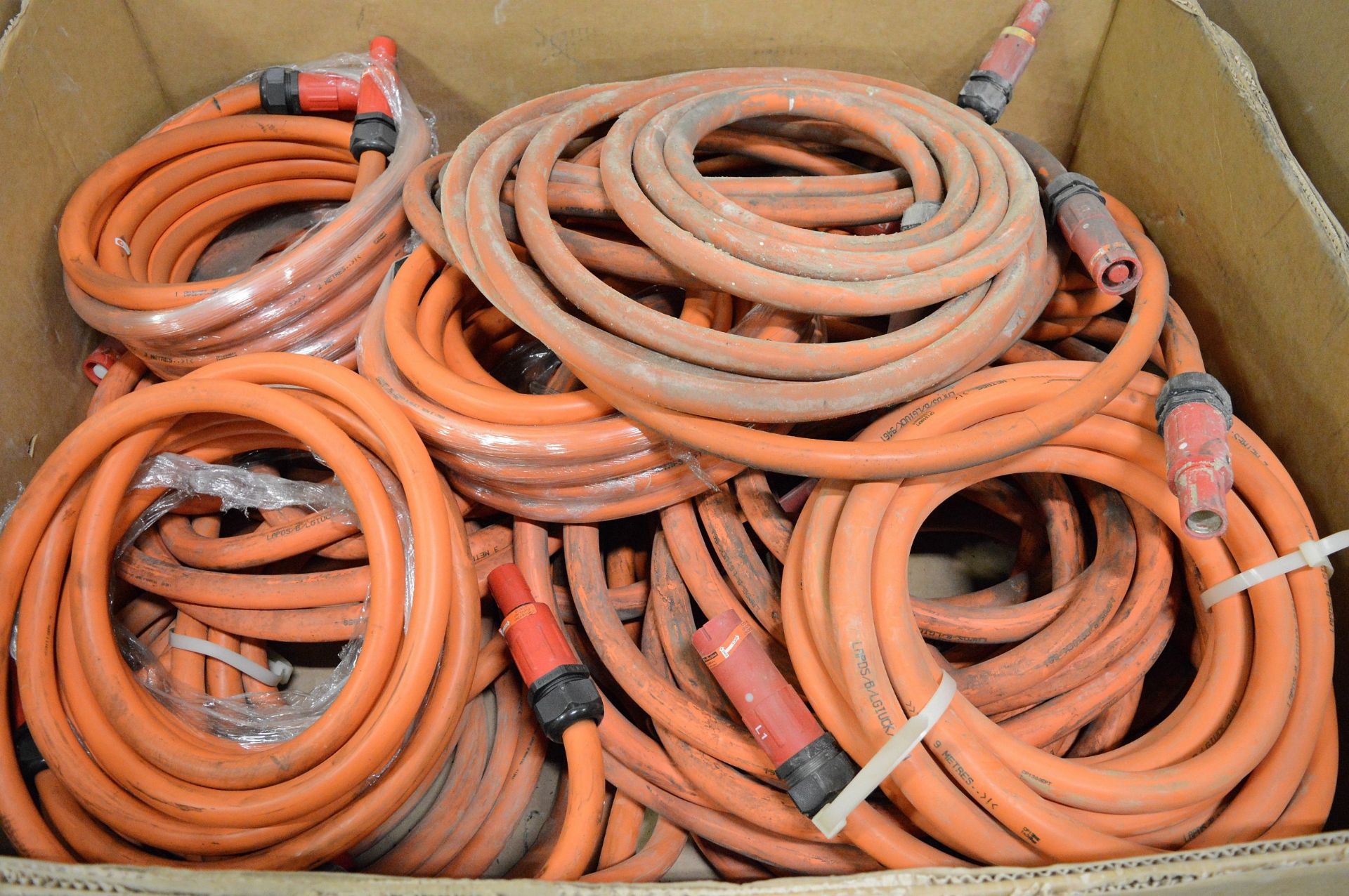 16x Various Lengths 300mm2 Orange Cable GUI Connection Kit - Image 2 of 2