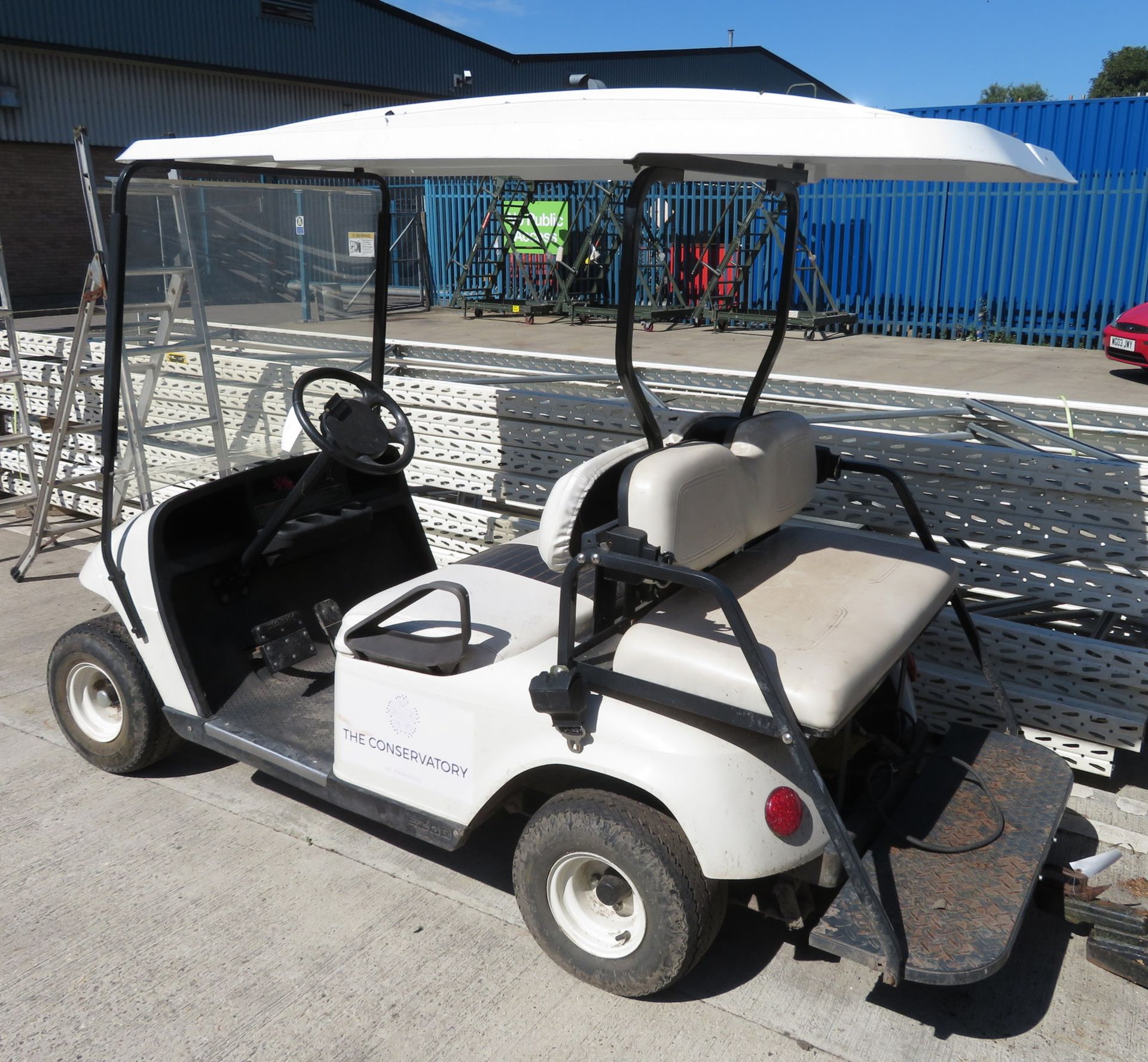 EZGO 4 seater electric site buggy - Image 2 of 6