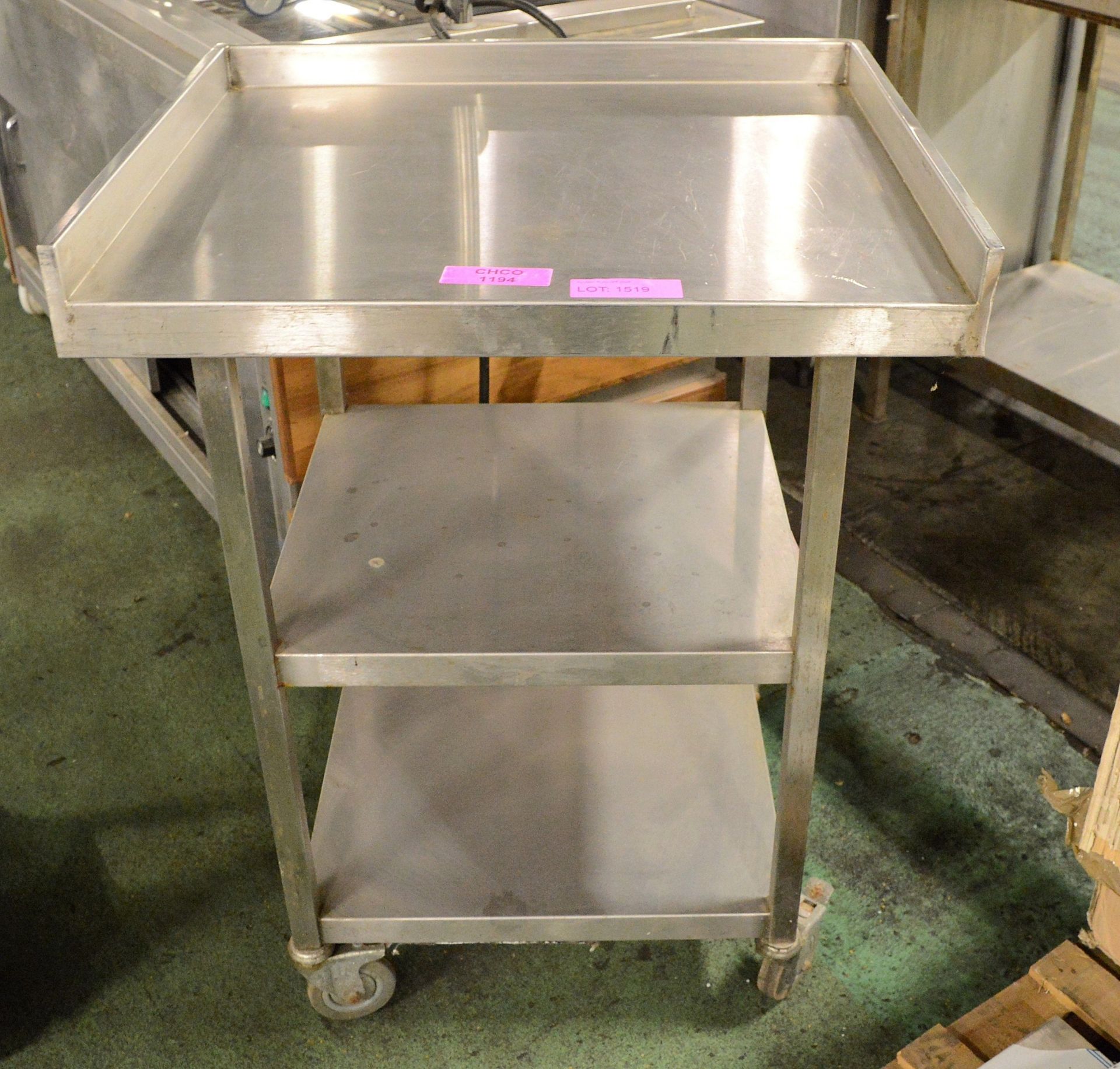 Stainless table - 750 x 650