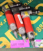 3x Desoutter Pneumatic Nibblers