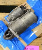 Vauxhall Zafira starter motor - 1.6L Petrol