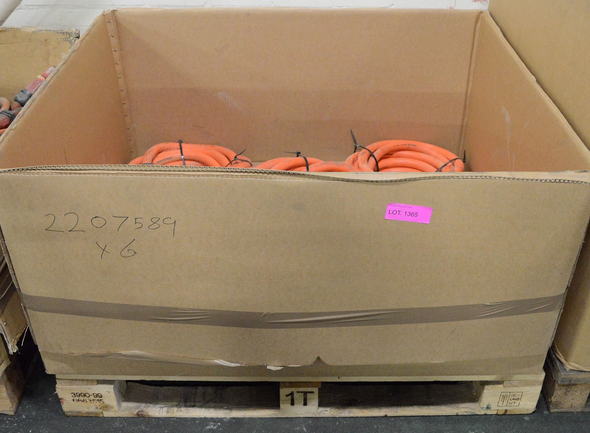 6x Various Lengths 300mm2 Orange Cable GUI Connection Kits