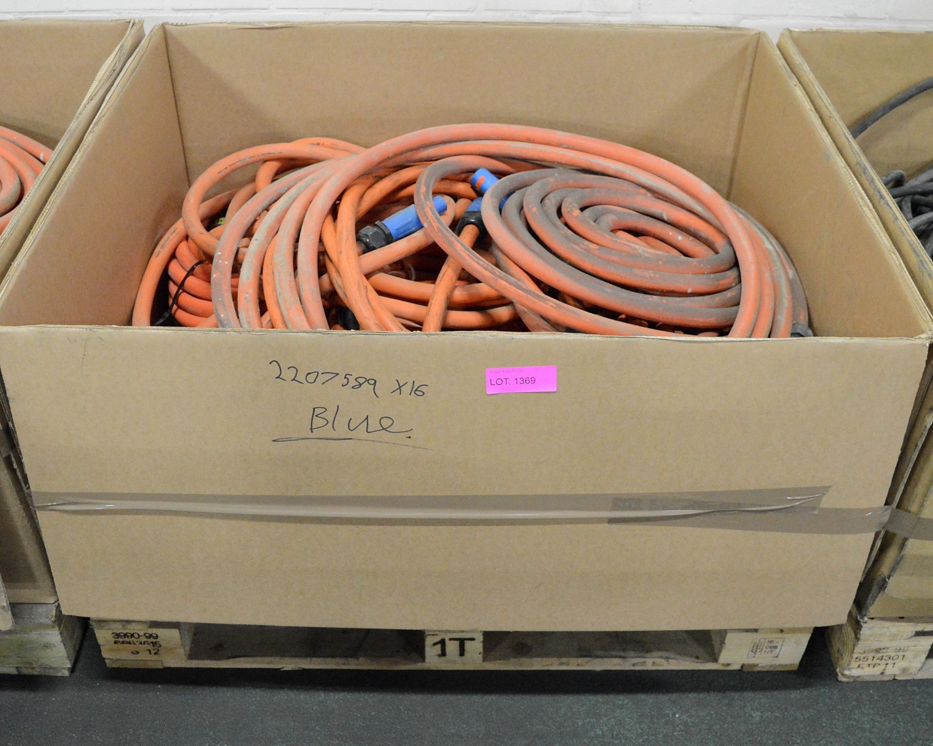 16x Various Lengths 300mm2 Orange Cable GUI Connection Kit