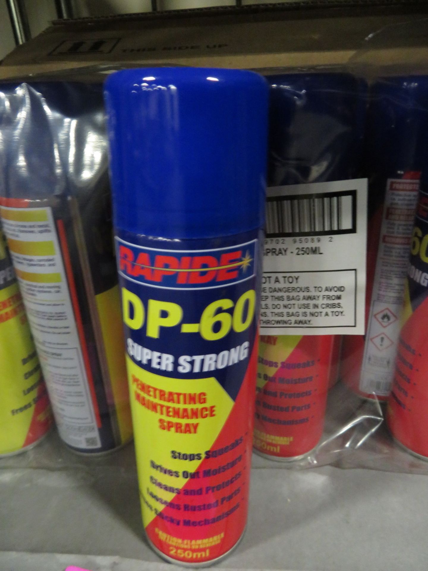 Rapide DP-60 Super strong penetrating maintenance spray - 250ml - 24 cans - Image 2 of 3