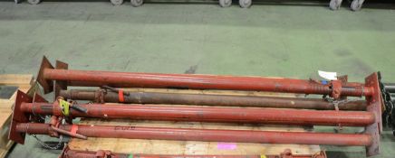 7x Acro Props - 1750mm - red