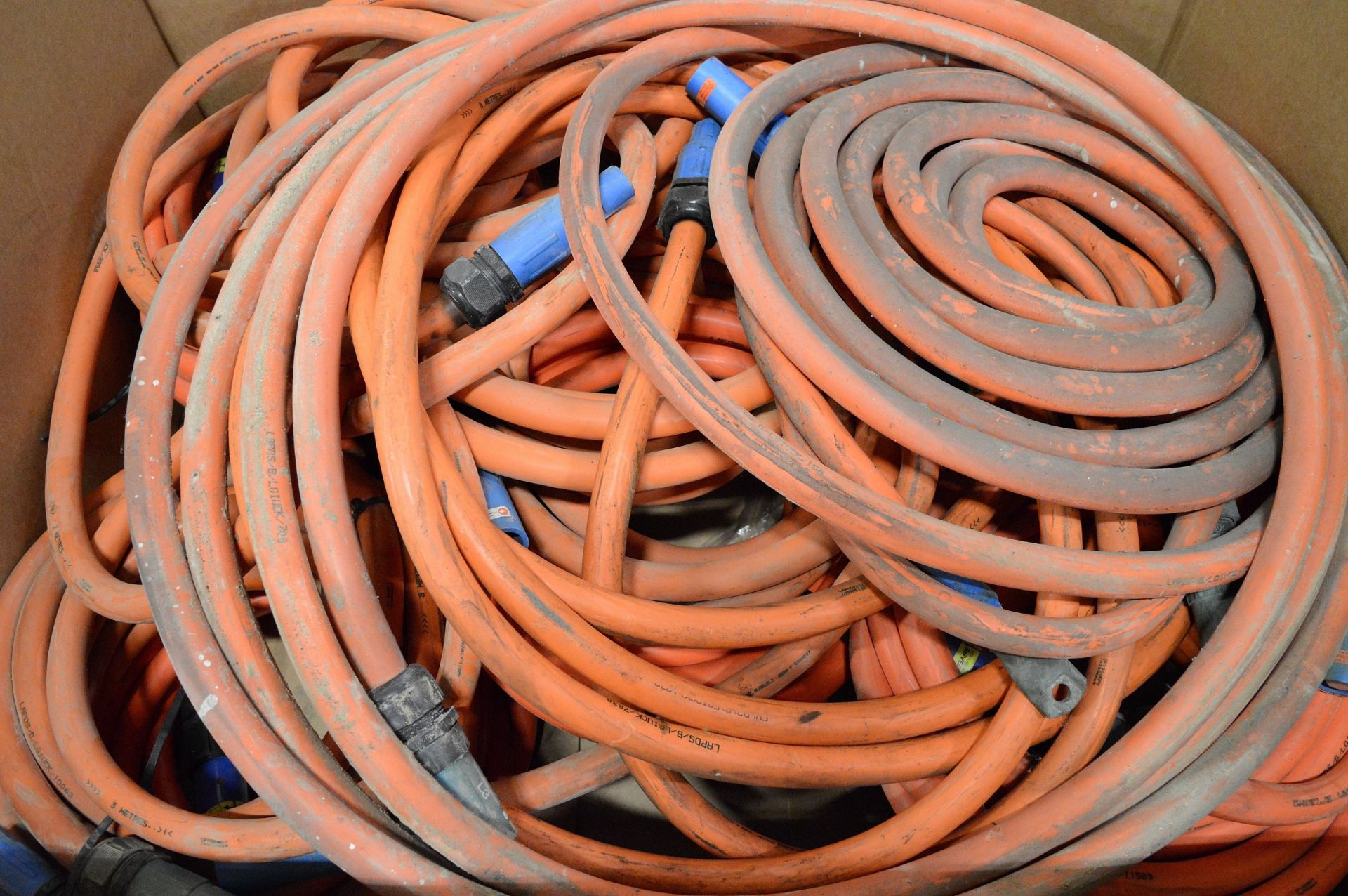 16x Various Lengths 300mm2 Orange Cable GUI Connection Kit - Image 2 of 2
