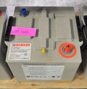 Hawker UK6TNMF 6 Cell Lead Acid Battery 12v 110Ah