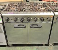 Lincat LMR9 6 burner gas range