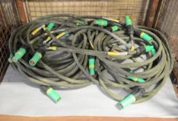 10x Various Lengths Of 95mm2 Electrical Cable