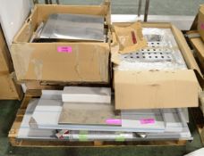 Dualit conveyor toaster, Various shelves, Mechline mop sink