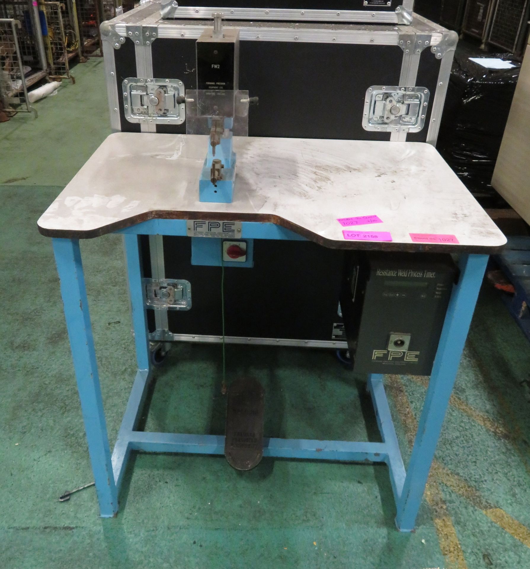 Forward Precision foot operated spot welder