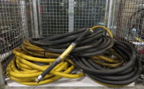 Black And Yellow Air Hoses
