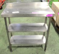 3 tier table - 800 x 400