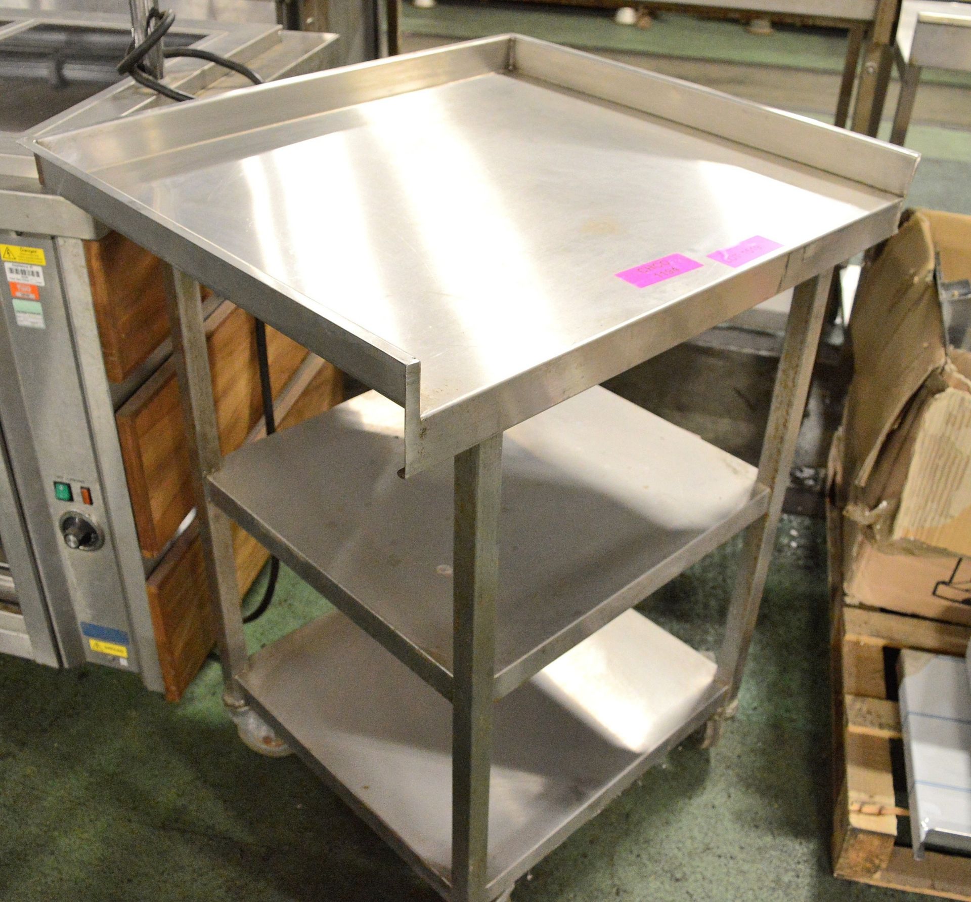 Stainless table - 750 x 650 - Image 2 of 2