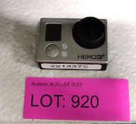 Gopro Hero 3+ Camera - no cables or accessories