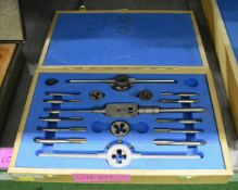 BSW Tap and Die Threading Set Boxed