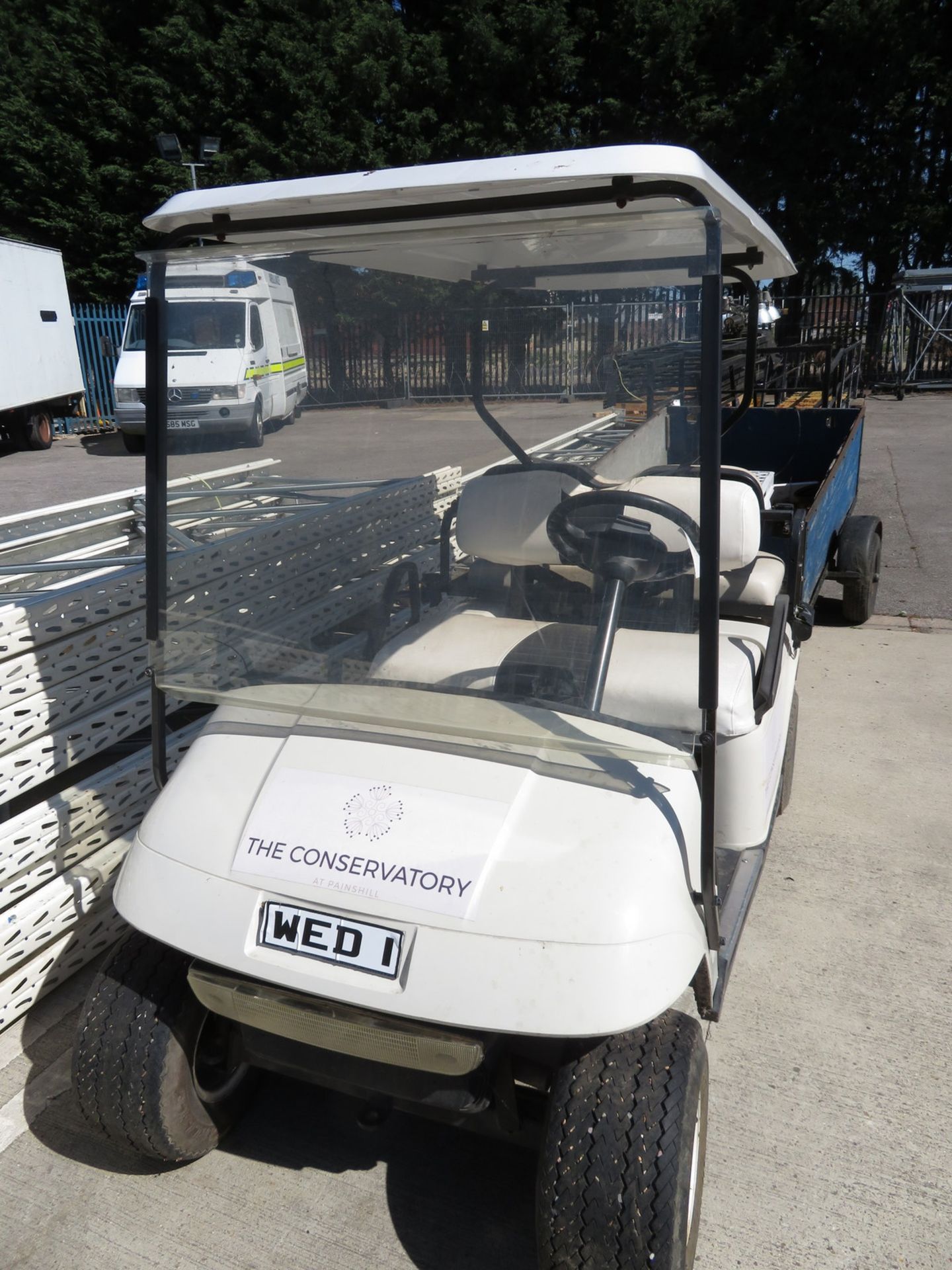 EZGO 4 seater electric site buggy - Image 6 of 6