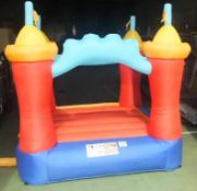 Airflow Adventure 1.5M x 1.5M play area bouncy castle with Airflow 2987 Centrifugal fan 240V - 370W