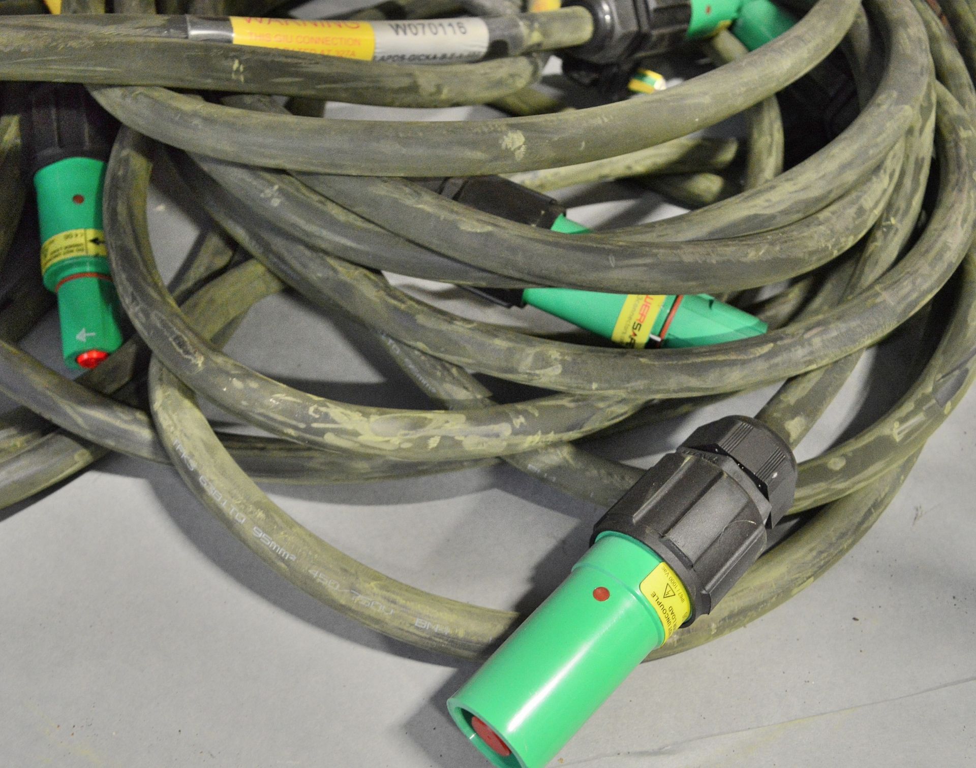 10x Various Lengths Of 95mm2 Electrical Cable - Image 2 of 2