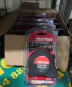 12x Dekton 7.5M Tape measures