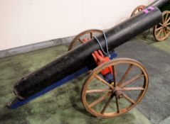 Novelty Prop Wooden Cannon