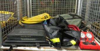 Hydraulic Air Bag Lifting Equipment - lifting bag, controller, hoses, gauge kit