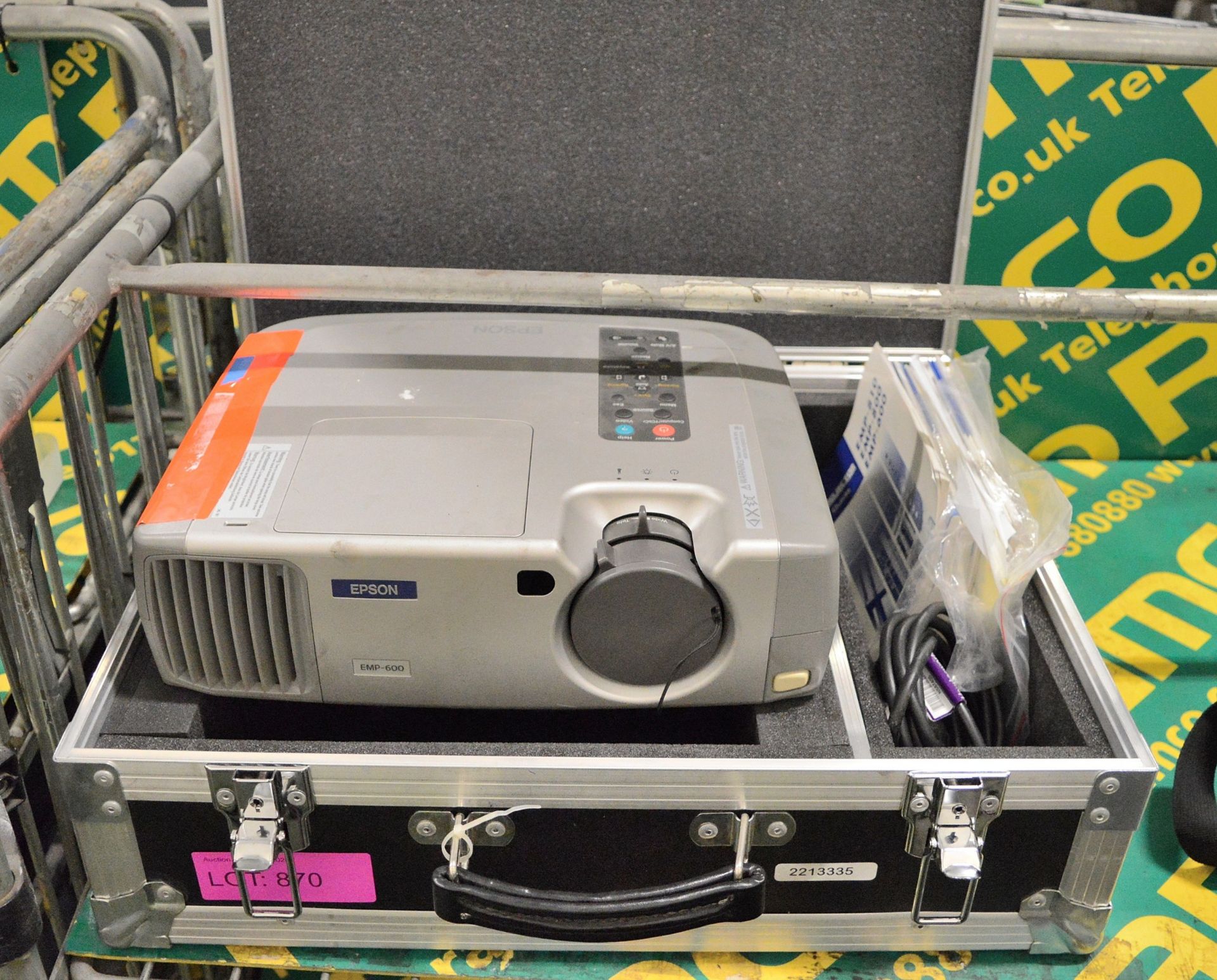 Epson EMP-600 Projector in a Case