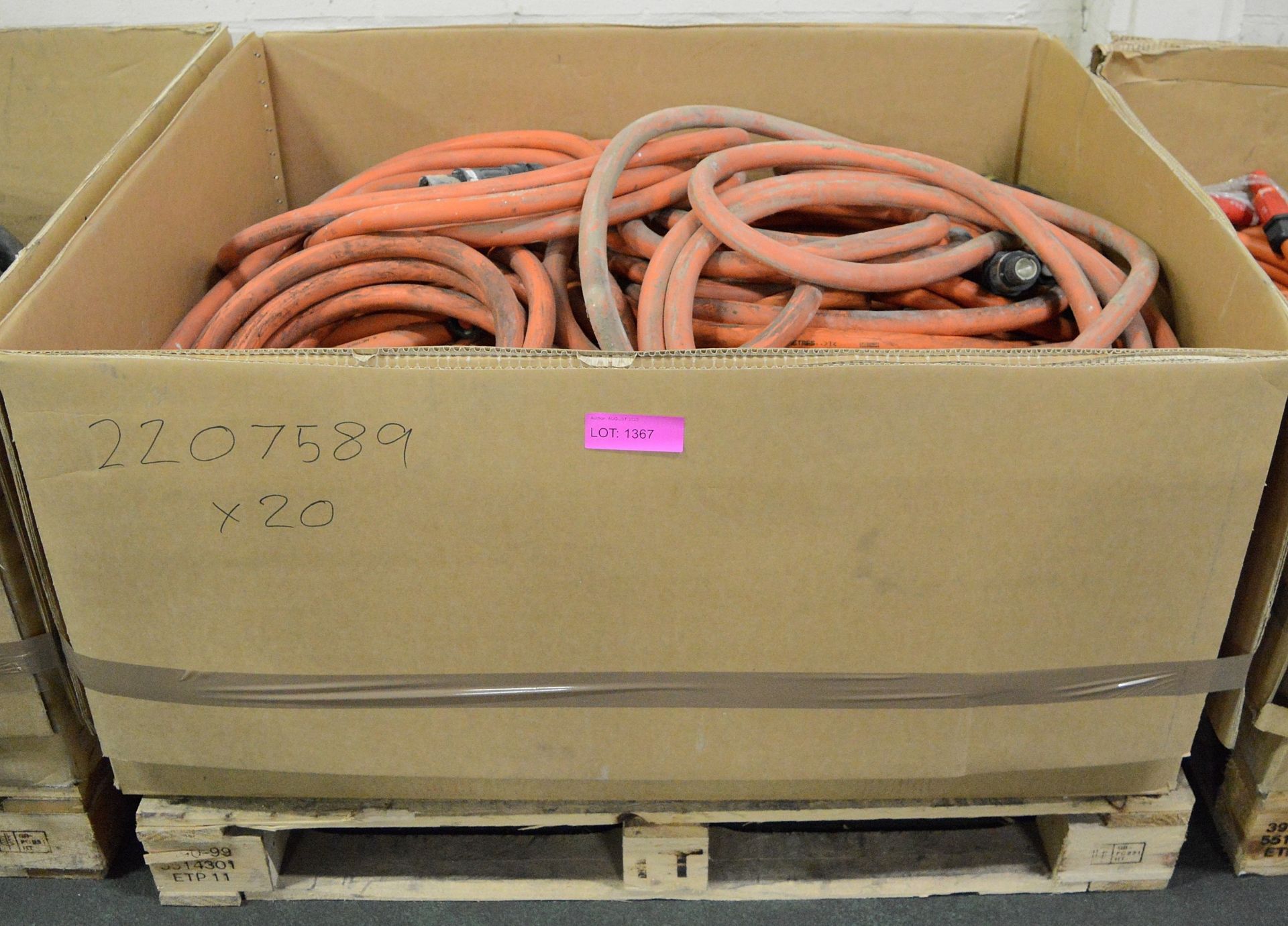 20x Various Lengths 300mm2 Orange Cable GUI Connection Kit