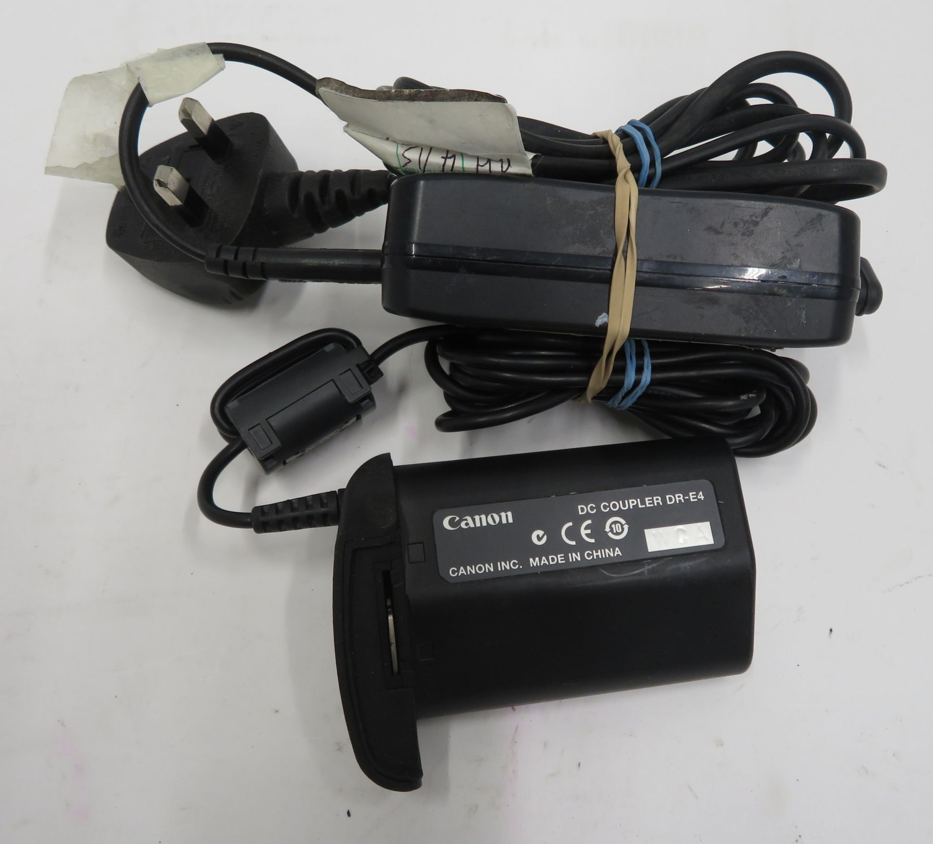 Canon DR-E4 DC coupler with mains adapter