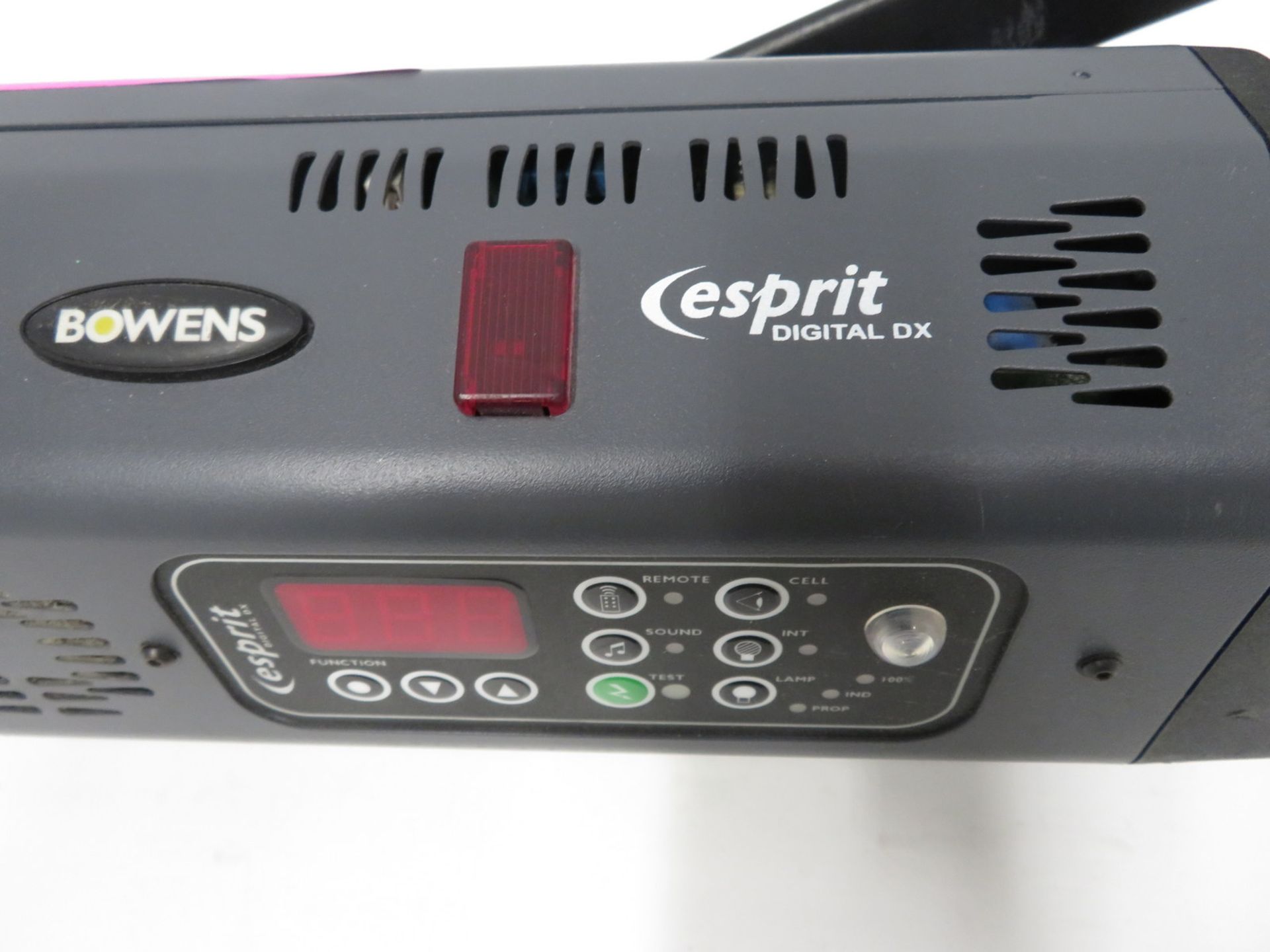 Bowens Esprit Digital 1000DX studio light with cables - Image 3 of 7