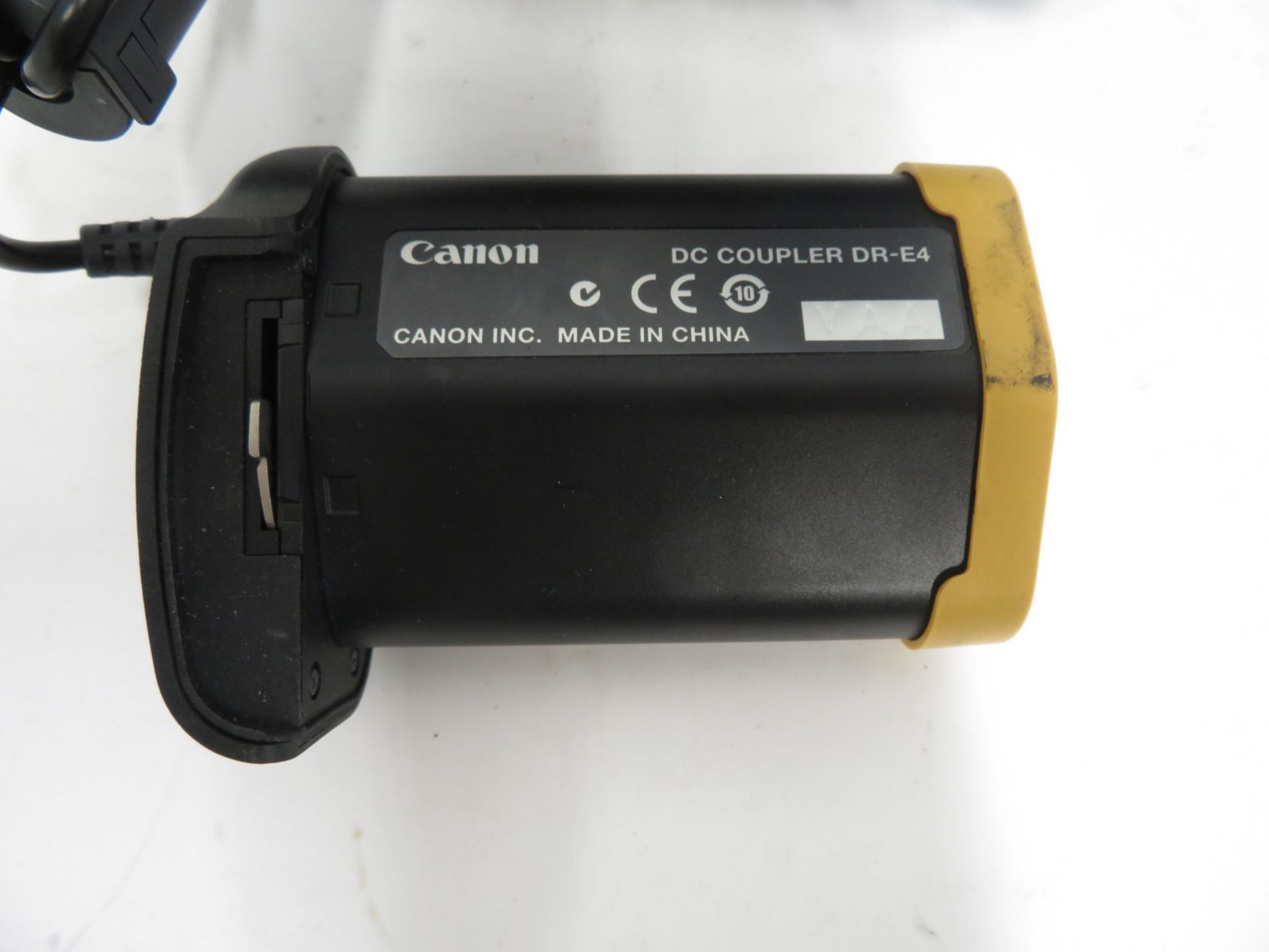 Canon DR-E4 DC coupler with mains adapter - Image 2 of 3