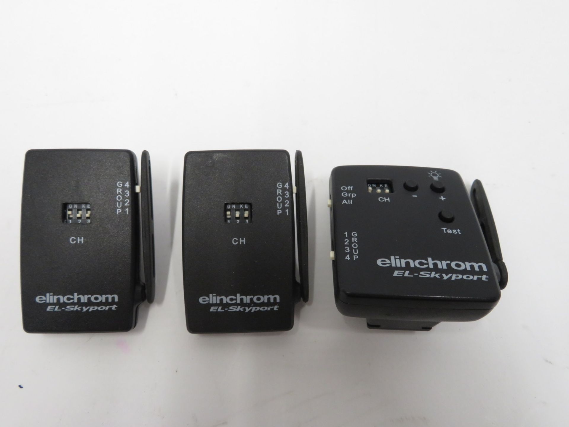 Elinchrom EL-Skyport trigger / receiever set (2 receivers and 1 trigger)