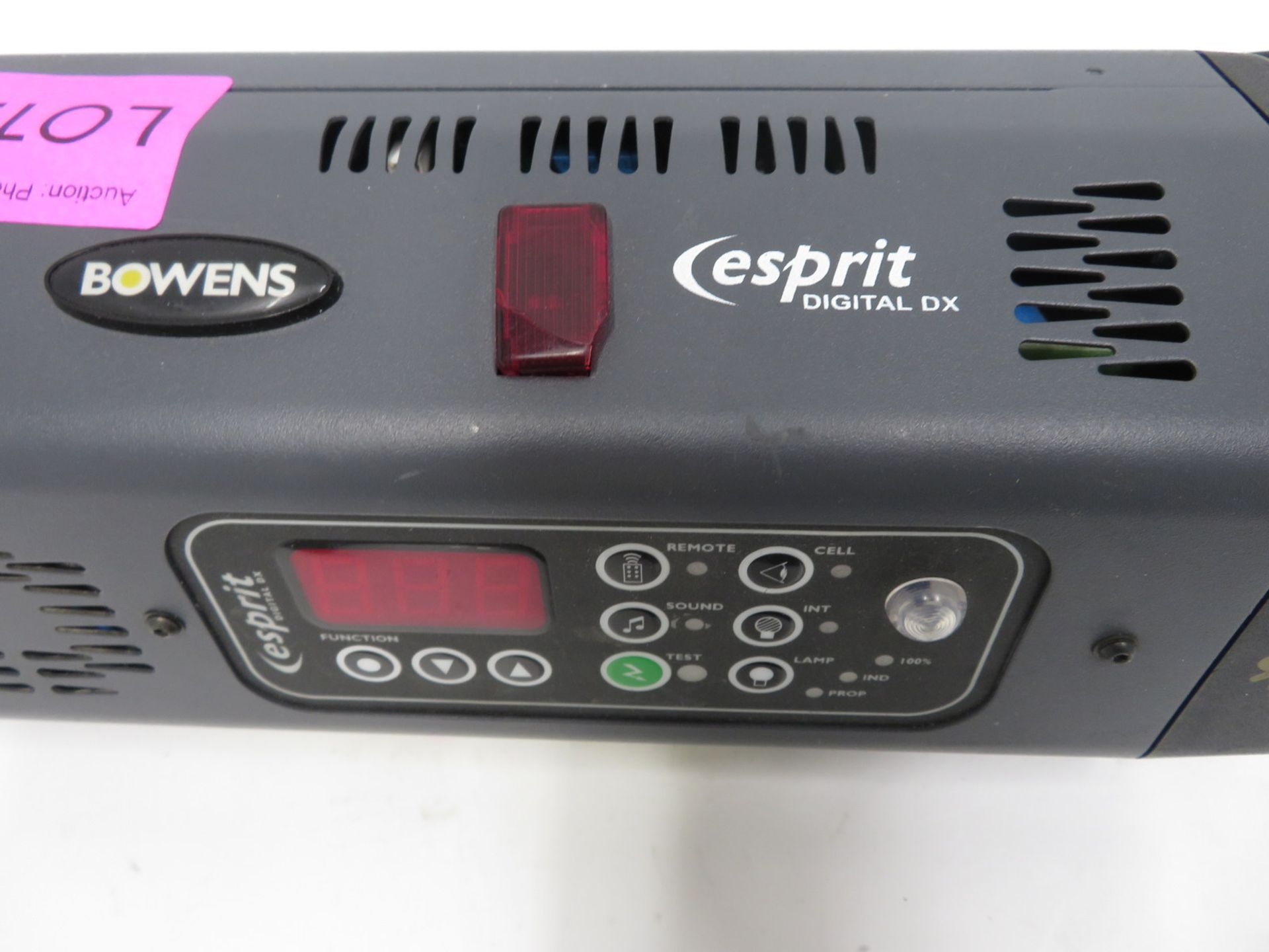 Bowens Esprit Digital 1000DX studio light with cables - Image 3 of 7