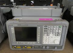 Agilent E4402B 100Hz - 3GHz spectrum analyzer