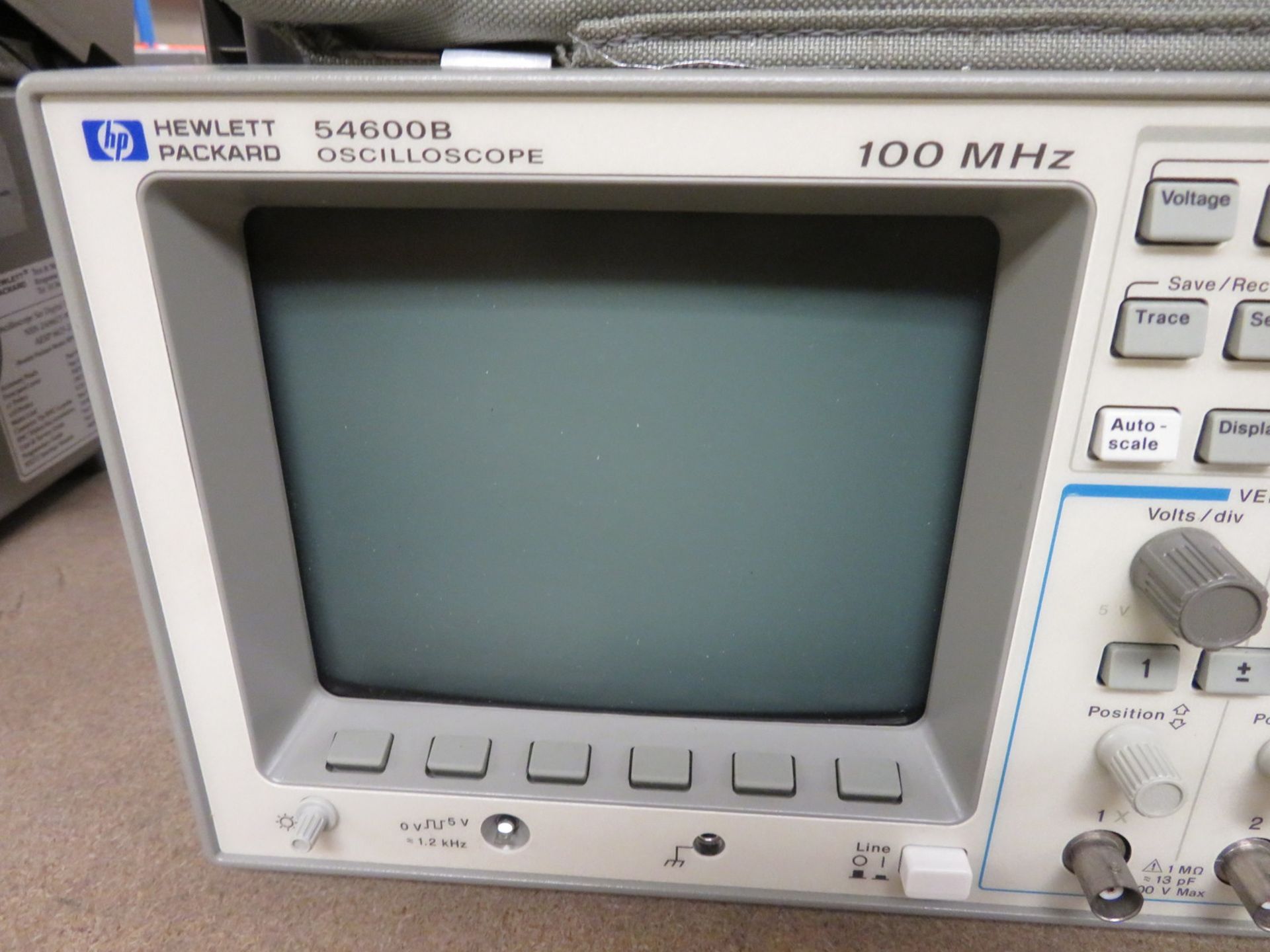 HP 54600B oscillscope 100MHz - Image 3 of 6